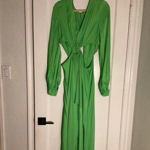 Party dress formal gown cutout